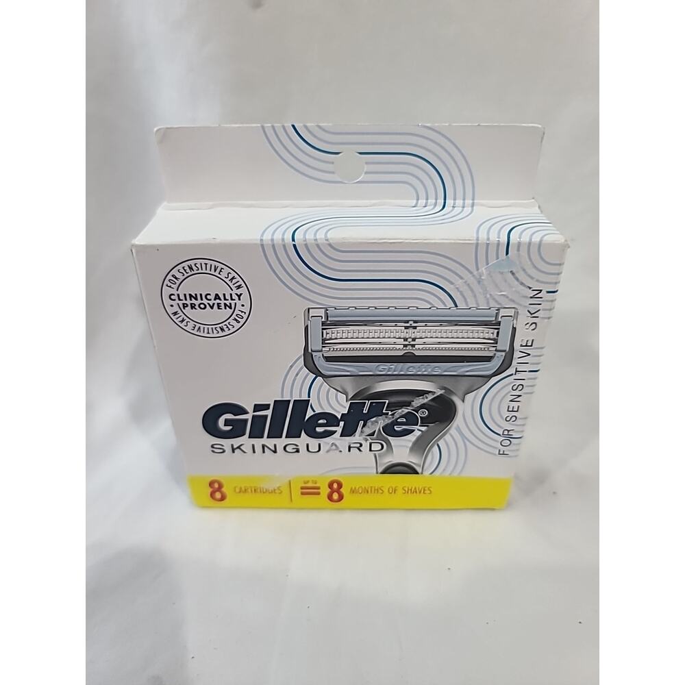 Gillette Skinguard Men's Razor Blade Refill for Sensitive Skin - 8 Count Box